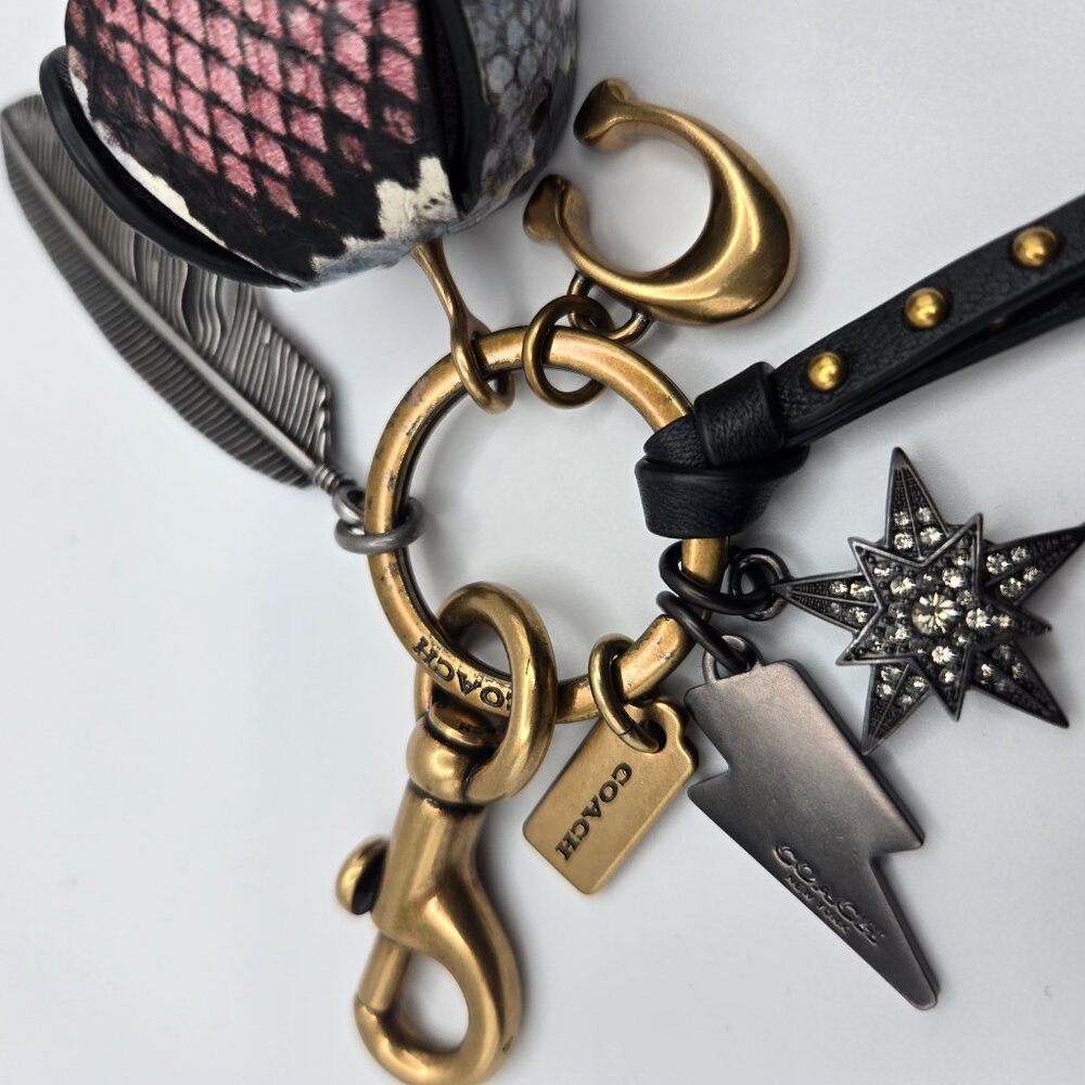 Coach Exotic Tearose Charm - Picture 3 of 15